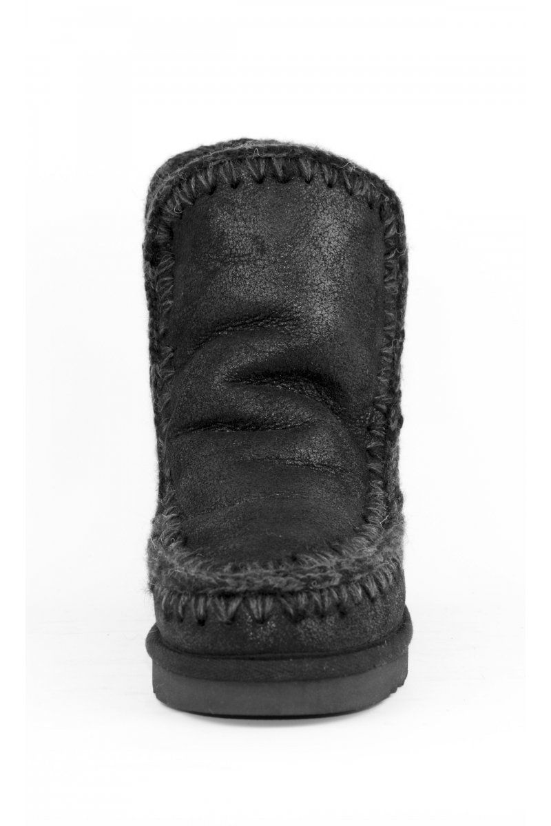Miniatura: Bota MOU Inner Wedge Short Negra Satinada