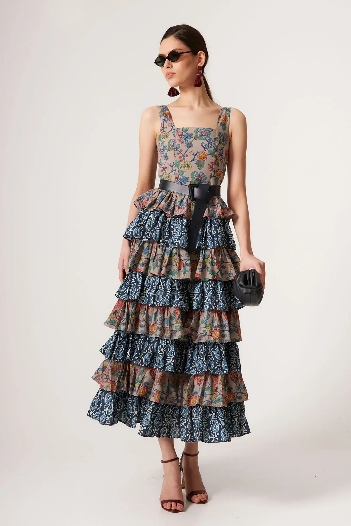 VESTIDO COOSY ADRIANA AZUL