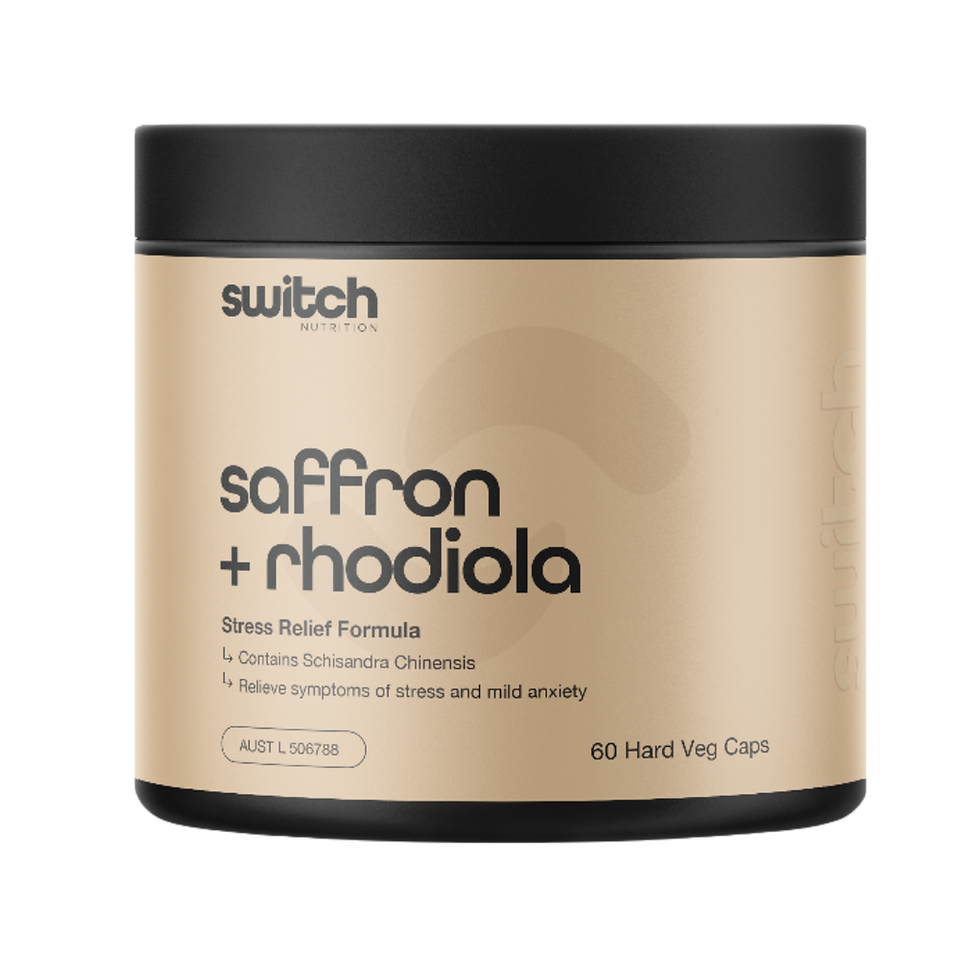 Switch Nutrition Saffron + Rhodiola + Schisandra