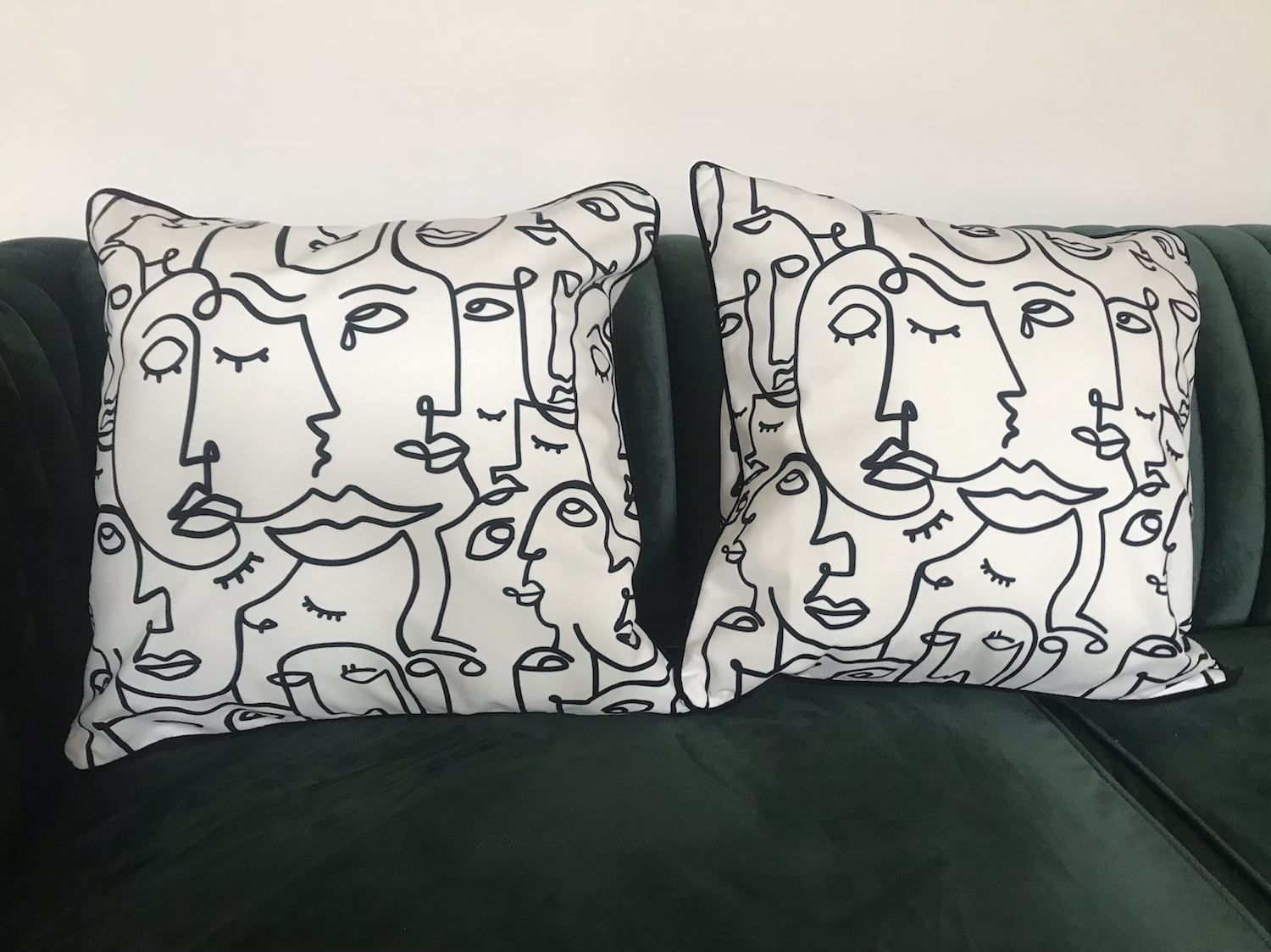 Coussin velours Personality 45x45 