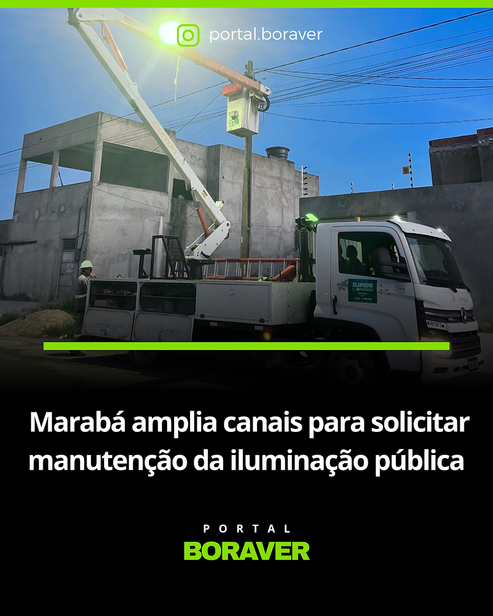 Marabá amplia canais para solicitar manutenção da iluminação pública