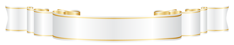 White_and_Gold_Banner_PNG_Clipart_Pictur