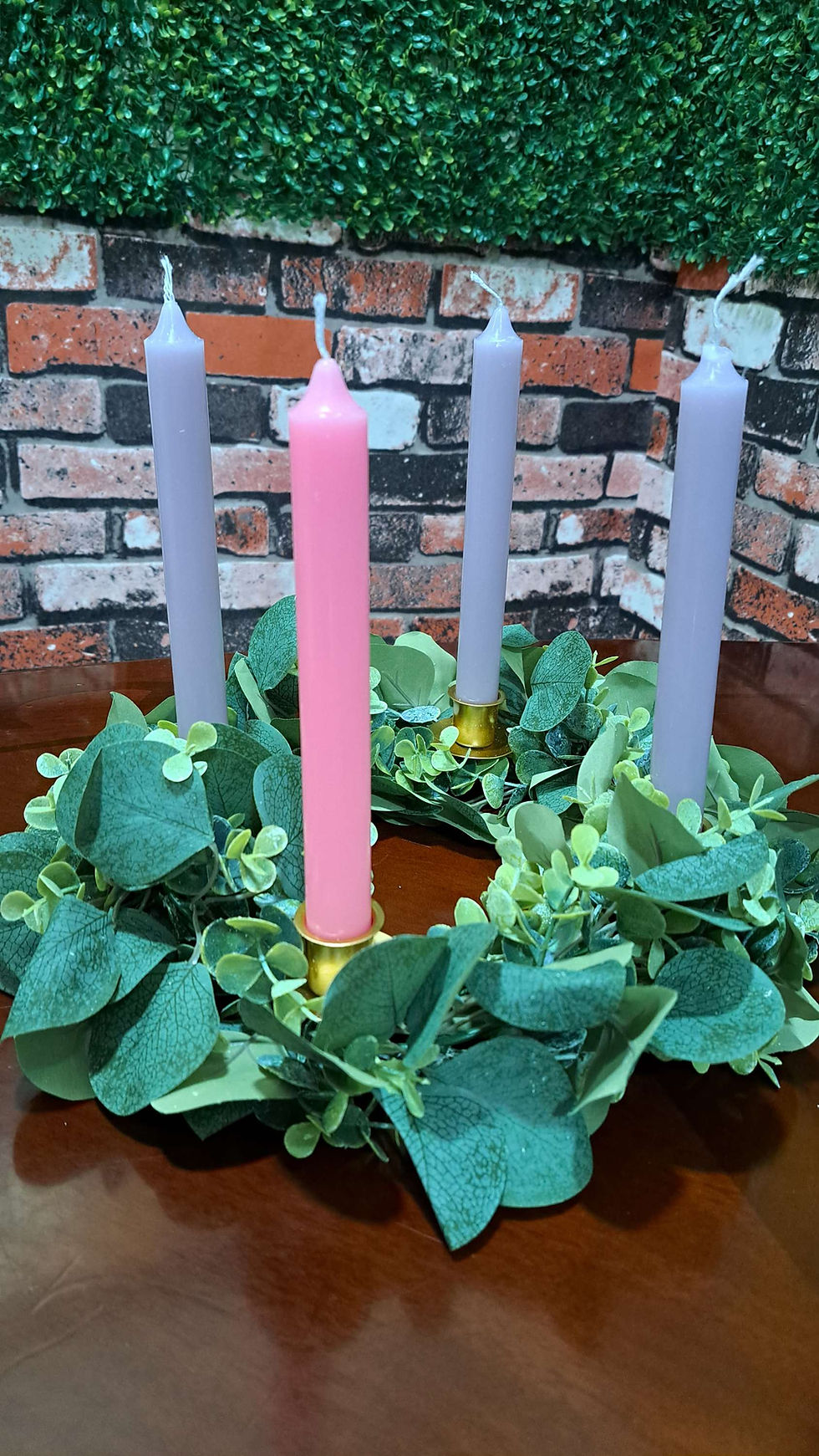 Miniature : Advent Wreath and Candles
