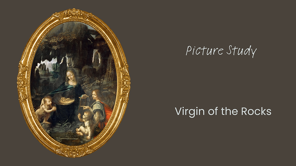 Leonardo da Vinci: Virgin of the Rocks (The Louvre version)