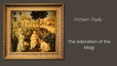 Leonardo da Vinci: The Adoration of the Magi