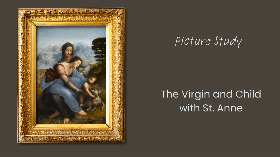 Leonardo da Vinci: The Virgin and Child with St. Anne