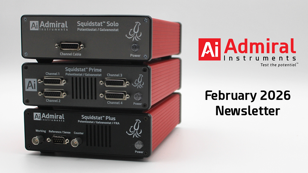 Admiral Instruments Newsletter - February 2026