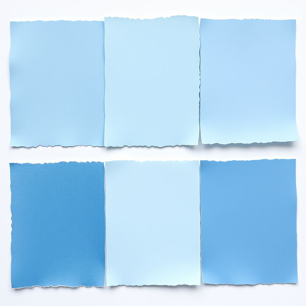 haint blue paint samples