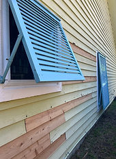 wood replacement exterior siding prep for painting in Mount Pleasant SC