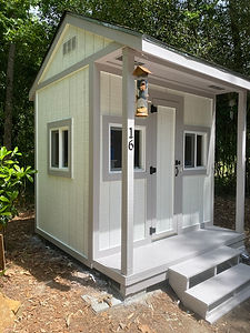 shed painting in Charleston, SC