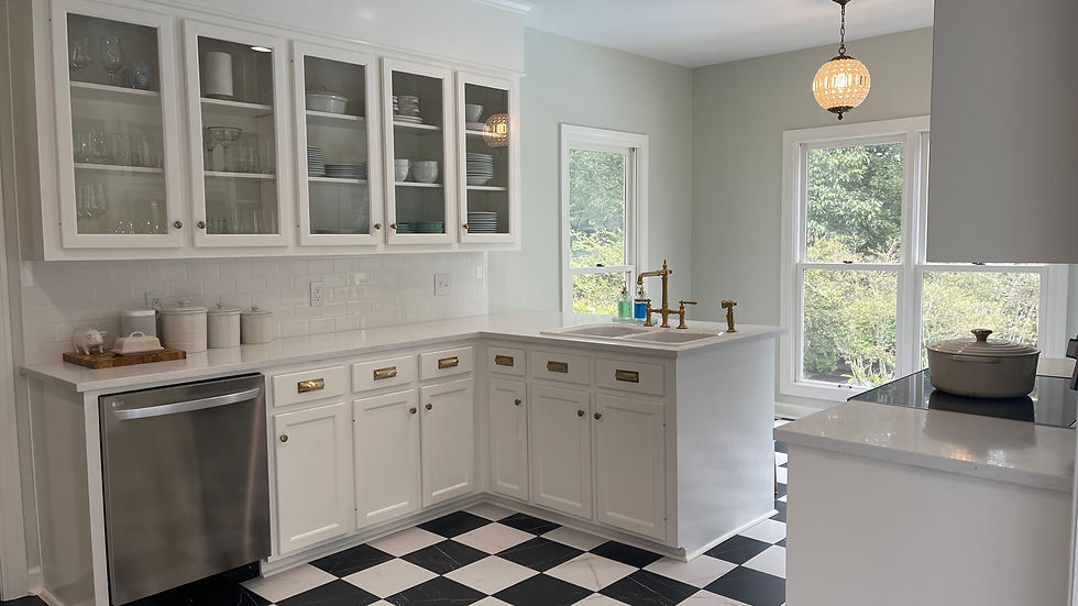 white kitchen cabinets in Charleston, SC