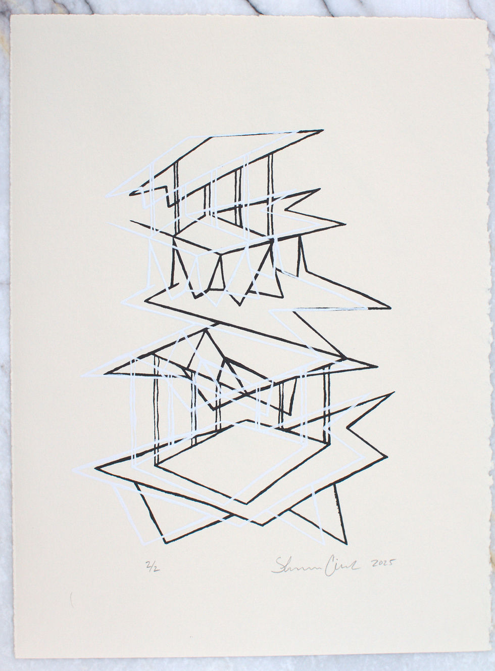 Thumbnail: Small "Late Night" Silk Screen Variations