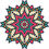 Thumbnail: Mandala 80 media 16" x 16"
