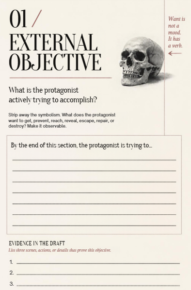 Thumbnail: Okay, But What Actually Happens?: A Plot Diagnostic Workbook for Writers