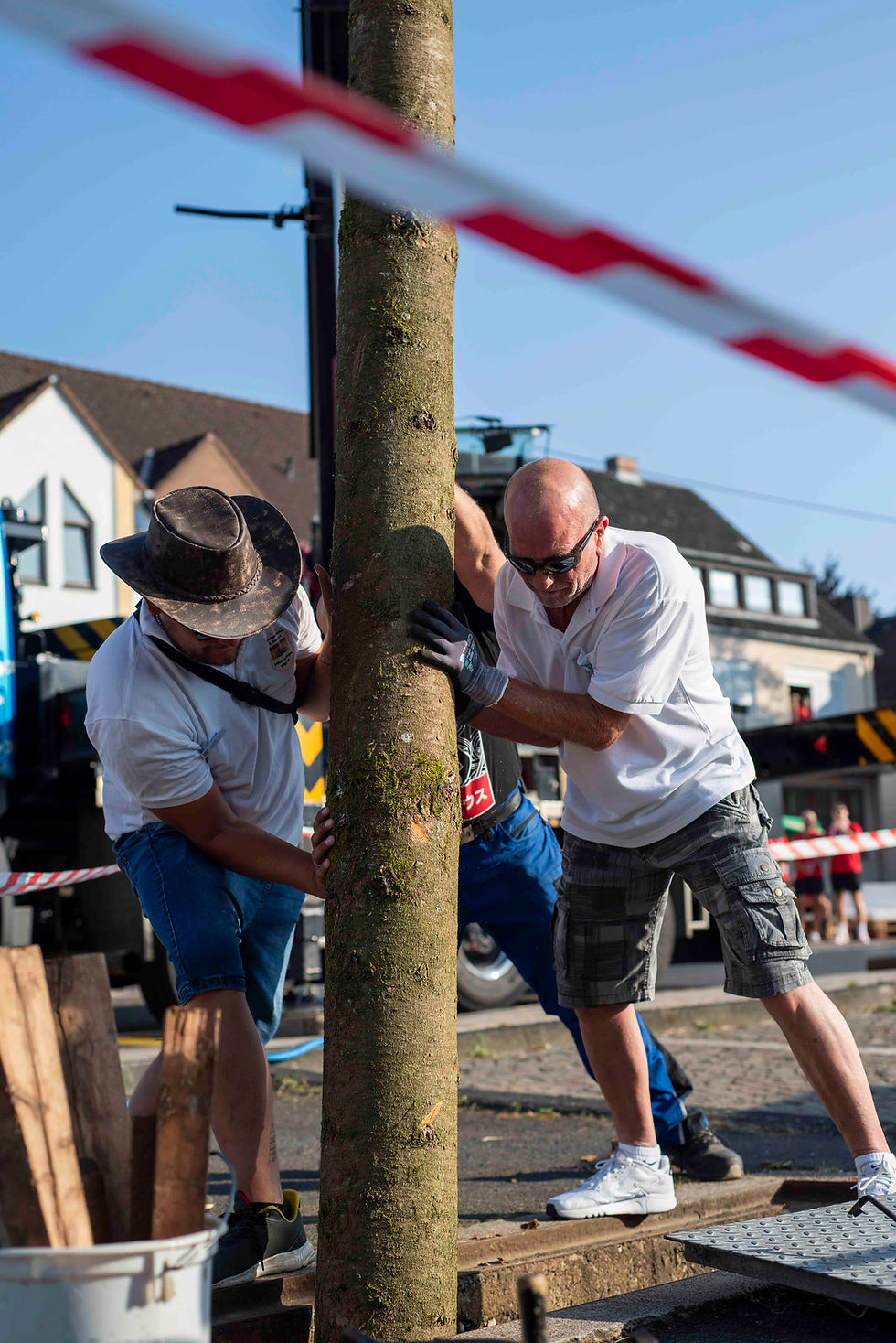 Baum stellen und Fassanstich 2