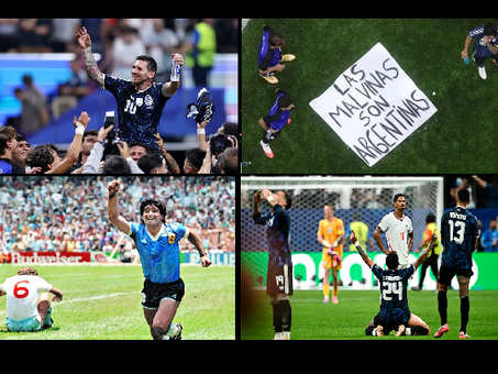 Argentina vs Inglaterra: el partido que se transformó en una bandera por Malvinas
