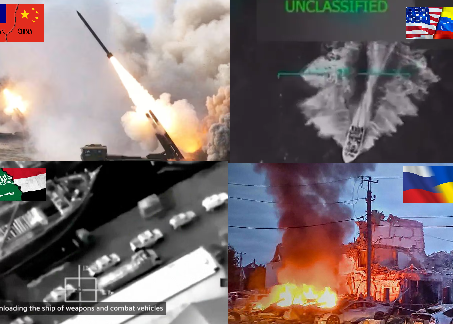 2025: Un fin de año a pura guerra y conflictos bélicos