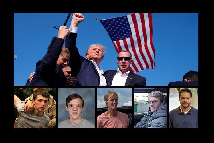 Trump logró sobrevivir a los ataques de Michael Sandford (Las Vegas, 2016), Thomas Crooks (Pensilvania , 2024), Ryan Wesley Routh (Florida, 2024), Austin Tucker Martin (Florida, 2026) y Cole Allen (Washington DC, 2026)