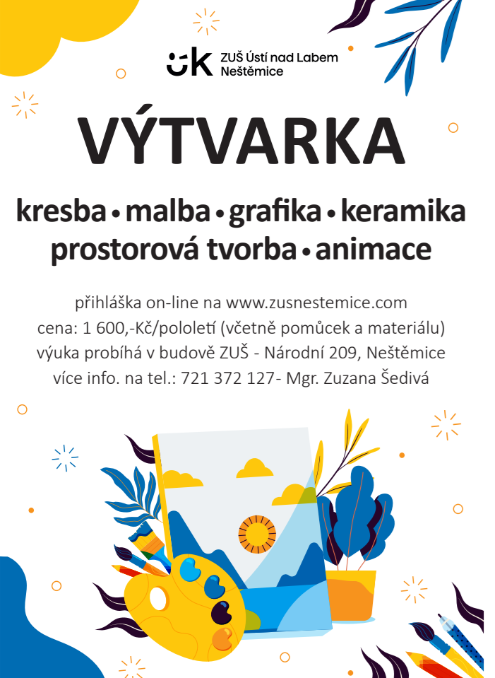 Hledáme mladé výtvarníky!