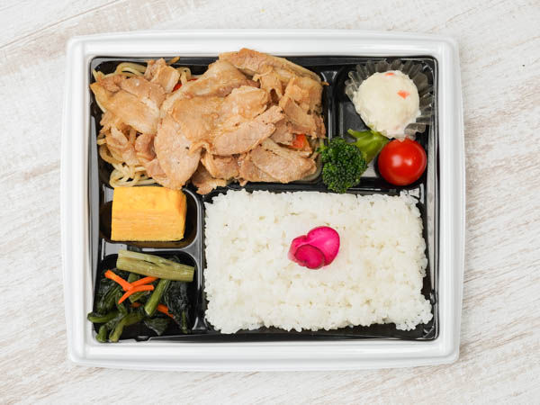 サムネイル： 【雄ゆう亭】10.雄ゆう亭の豚生姜焼き弁当