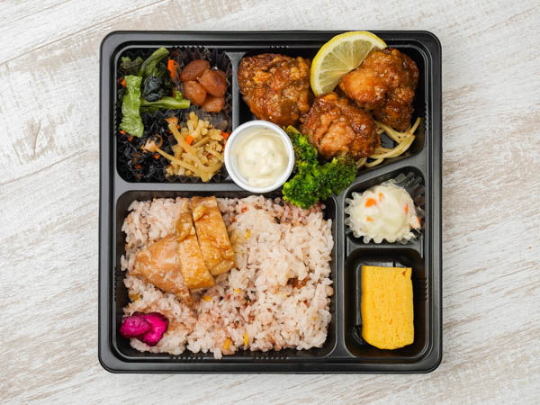 サムネイル： 【弁当キングダム】05.将軍弁当 ～鶏南蛮と鶏照り焼き～