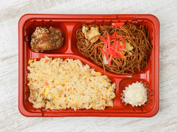 サムネイル： 【雄ゆう亭】16.雄ゆう亭の焼きそば＆炒飯弁当