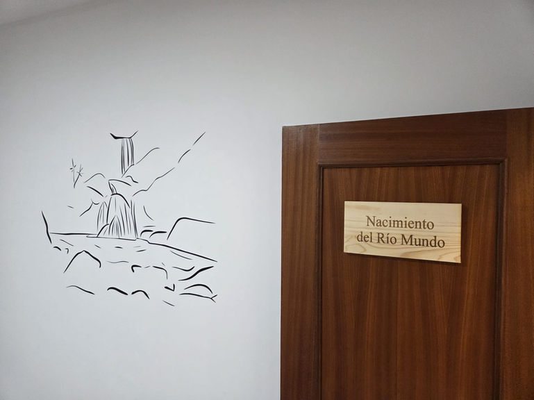 habitación nacimiento rio mundo en Casa Rural Las Matillas de Riópar, Albacete Nacimiento Río Mundo