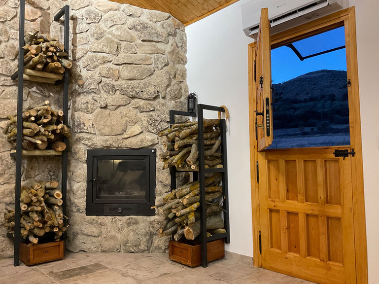 Chimenea en Casa Rural Las Matillas de Riópar, Albacete Nacimiento Río Mundo