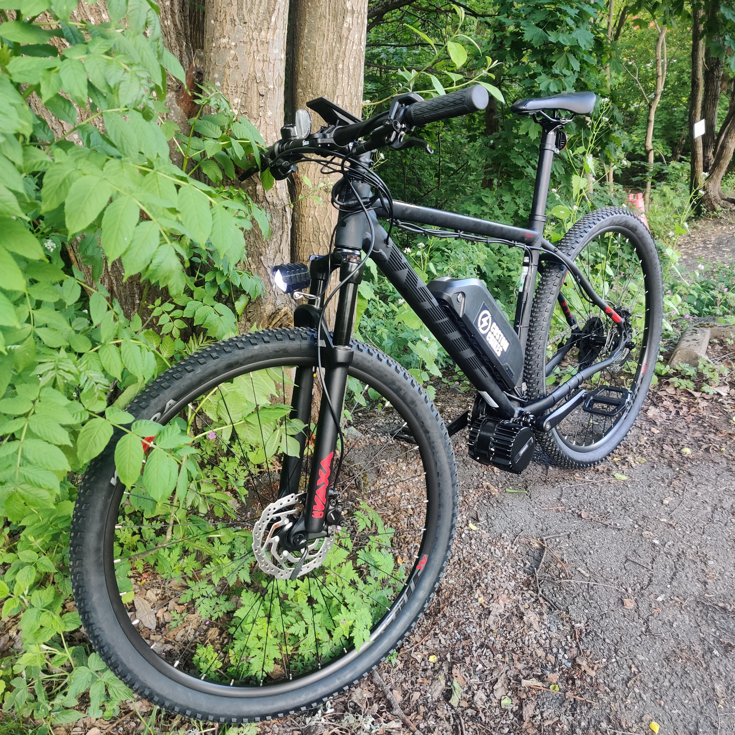 Hardtail El-sykkel XC290 comp med Bafang motor og kraftig 700Wh batteri!