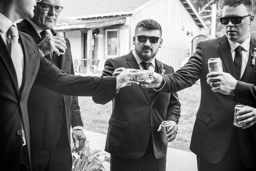 Maine wedding candids