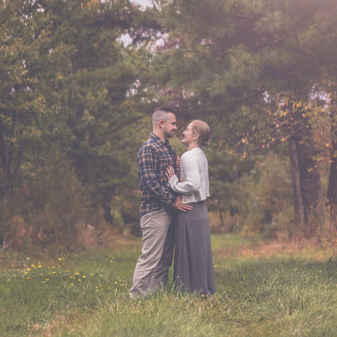 Maine Engagement Photo - Western Maine