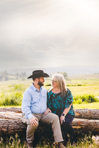 Summer Engagement Photos by Cat Sass Photography in Turner, Maine