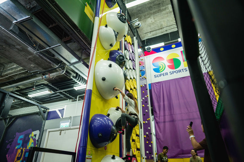 Rock Climbing Racetrack