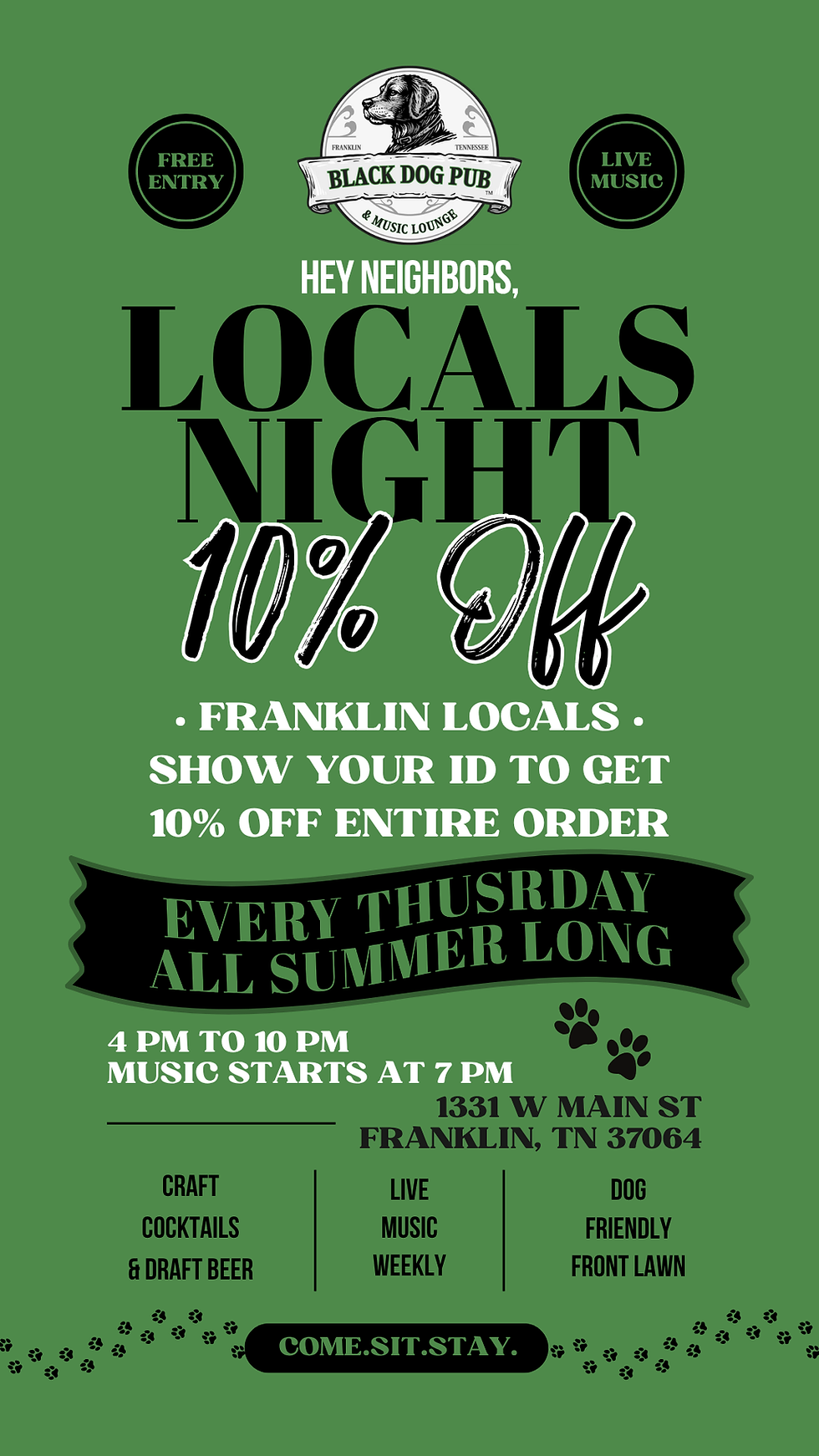 Locals Night 10% off promo.png