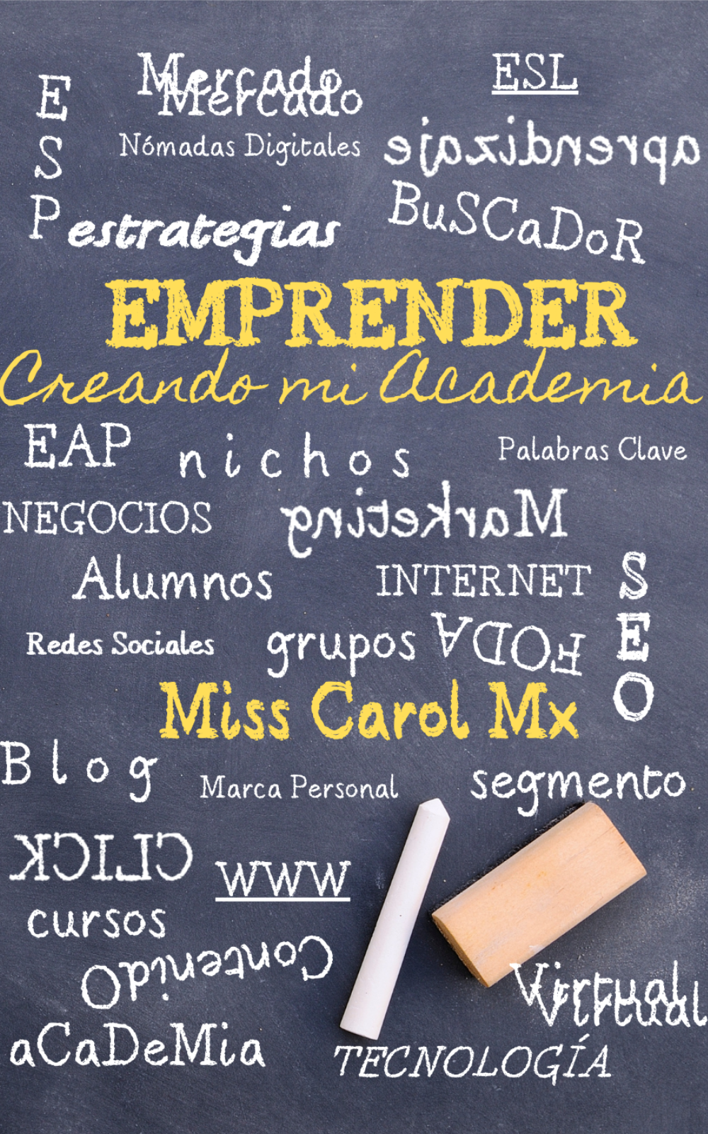 Portada de Emprender: Creando mi Academia, de Miss Carol Mx