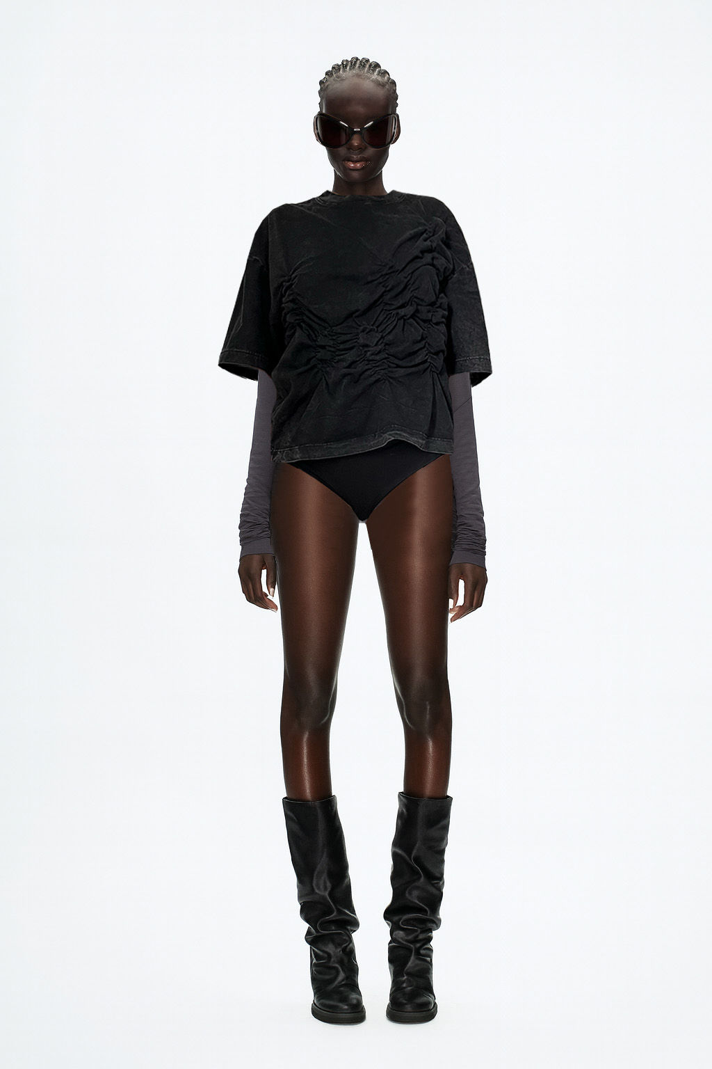 Structured Cotton T-Shirt