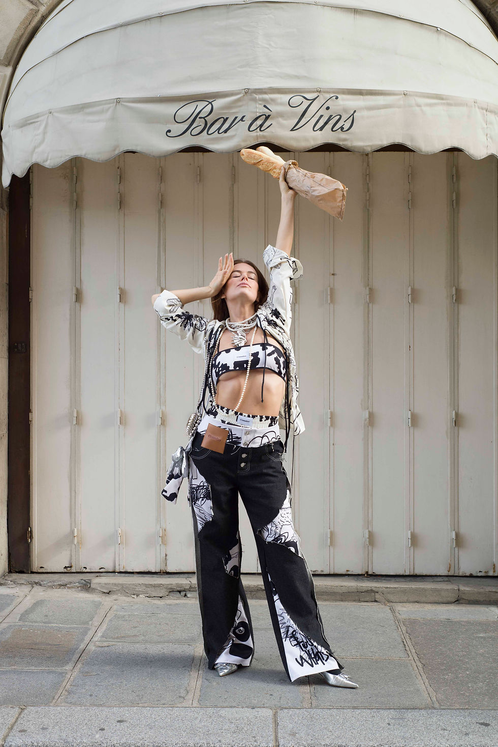 Miniatura: Denim Bunny Pants