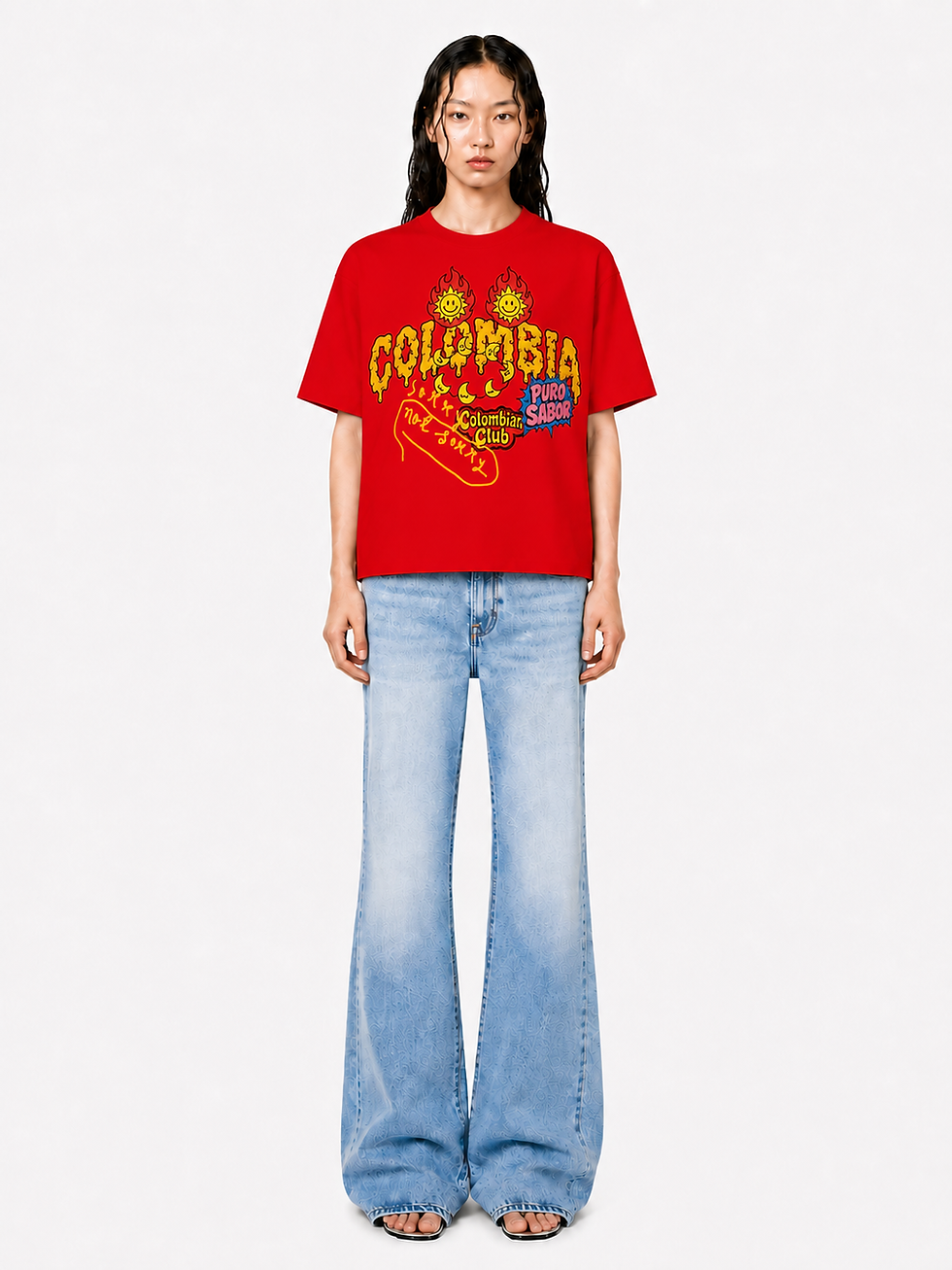 Miniatura: Red Coton Tshirt