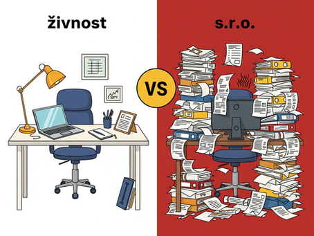 Rozdíl mezi živnostníkem a s.r.o.