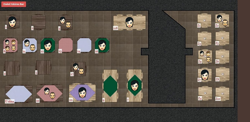 Mobilní číšník-náhled