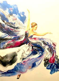 Blue dance