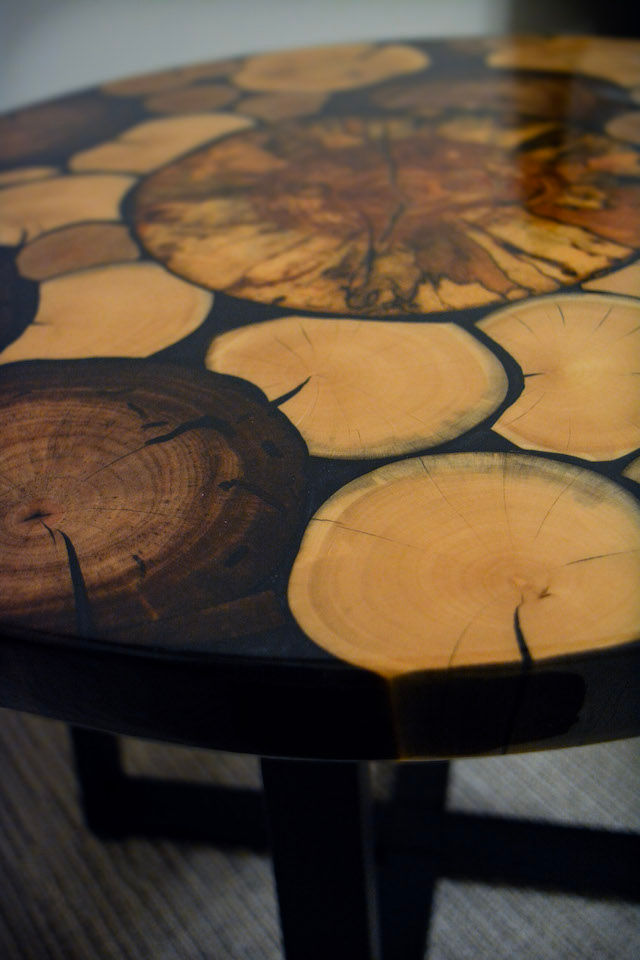 Thumbnail: Spalted Birch and Epoxy Coffee Table