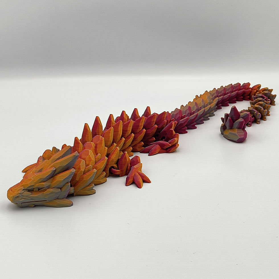 Thumbnail: Maple the Long Tailed Gemstone Dragon