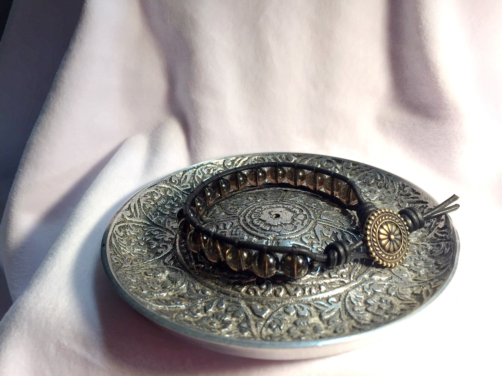 Quartz Smokey 8mm or 6mm Beads