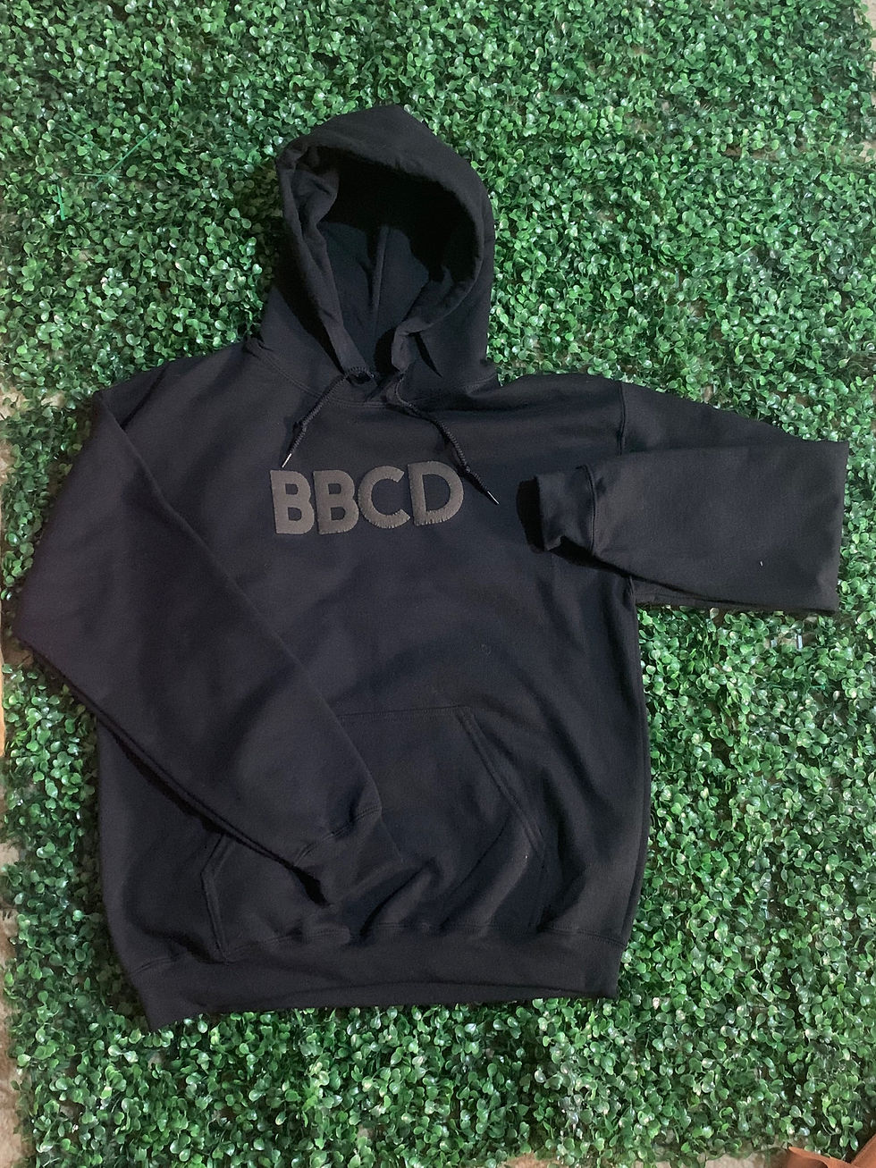 Thumbnail: BBCD All black hoodie (unisex )
