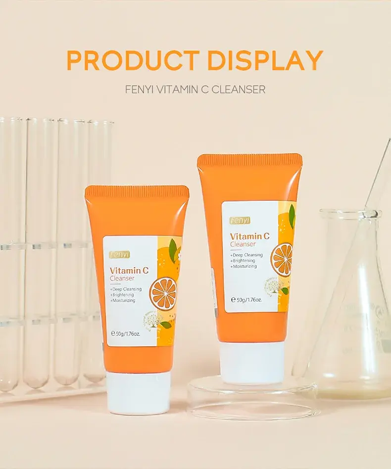 Thumbnail: Japanese Cherry Blossom or Vitamin C Facial Cleanser Skin Cleansing Moisturizing