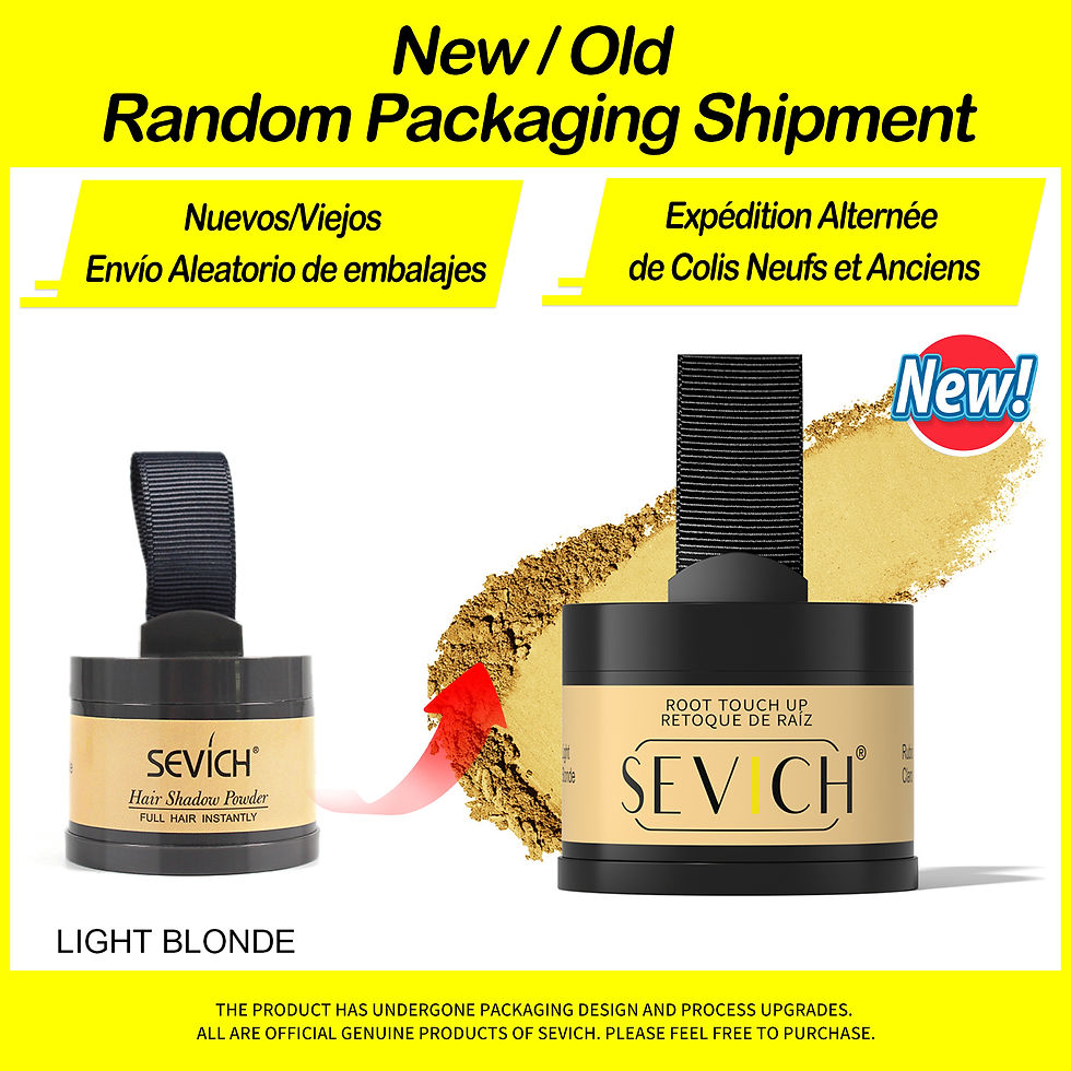 Thumbnail: Sevich Hairline Powder 4g Hairline Shadow Powder Makeup Hair Concealer Natural C