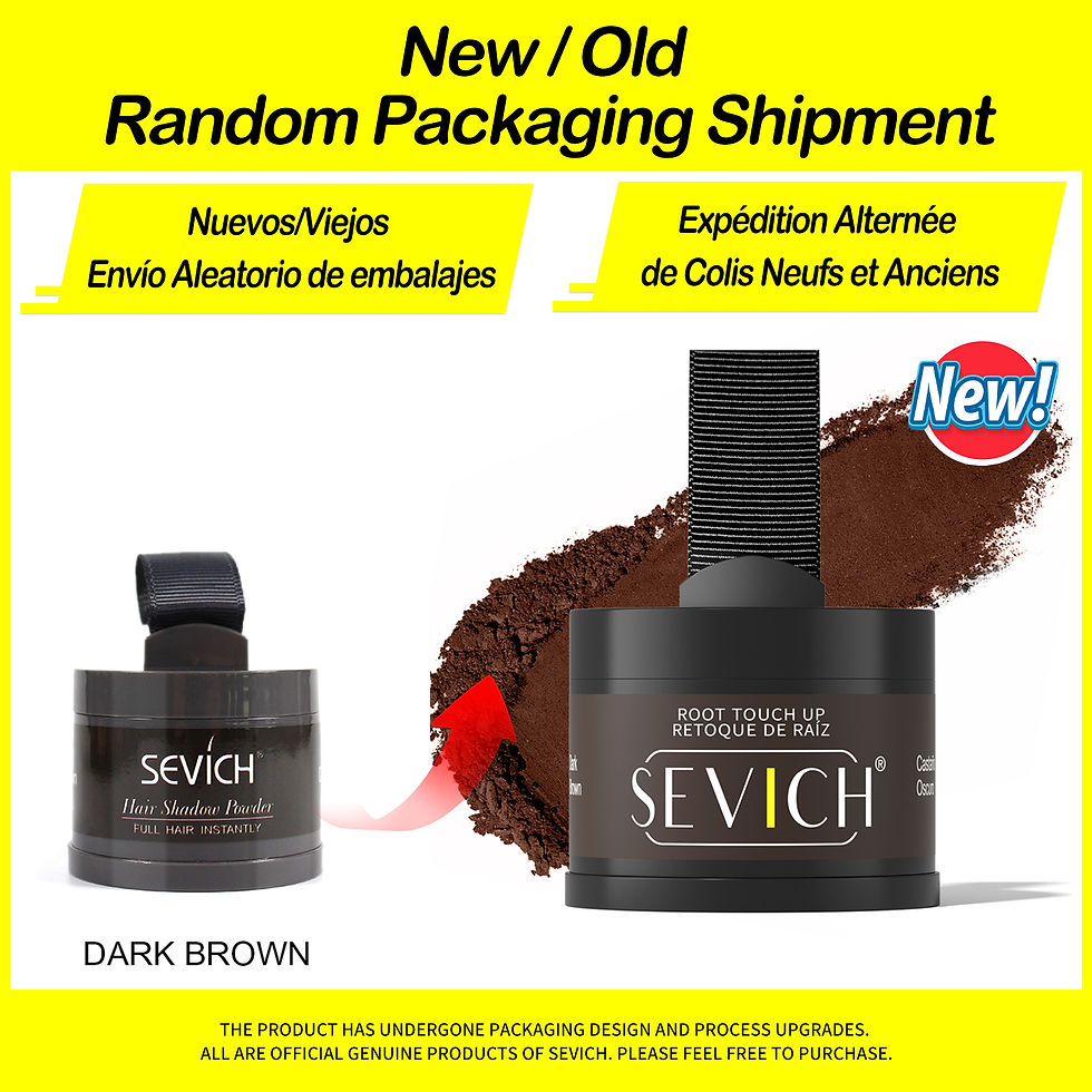 Thumbnail: Sevich Hairline Powder 4g Hairline Shadow Powder Makeup Hair Concealer Natural C