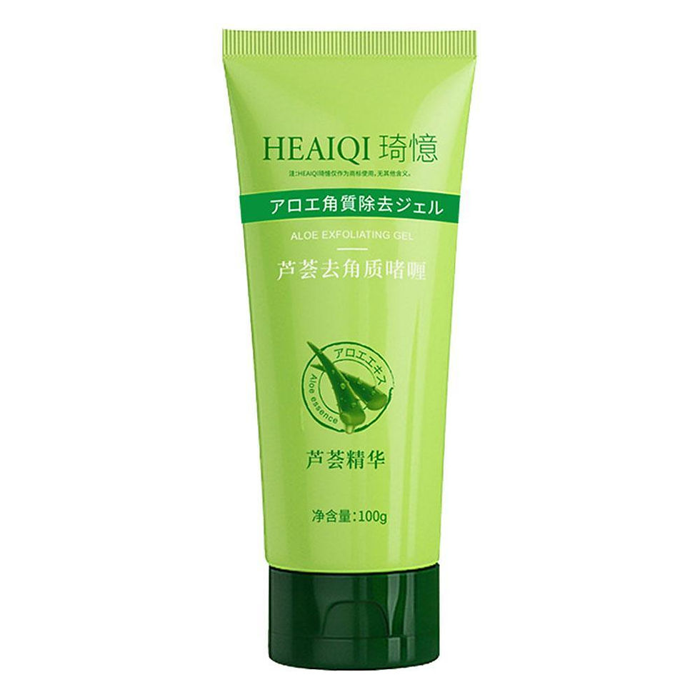 Thumbnail: Face Exfoliating Gel Aloe Vera Facial Exfoliating Scrub Cleanses Remove Blackhea