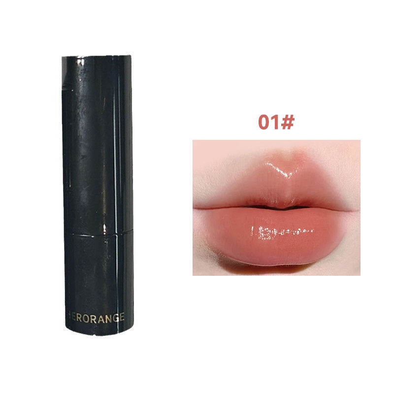 Thumbnail: Lipstick Red Brown Lipstick Waterproof Moisturizing Mirror Lipstick Lip Gloss Na